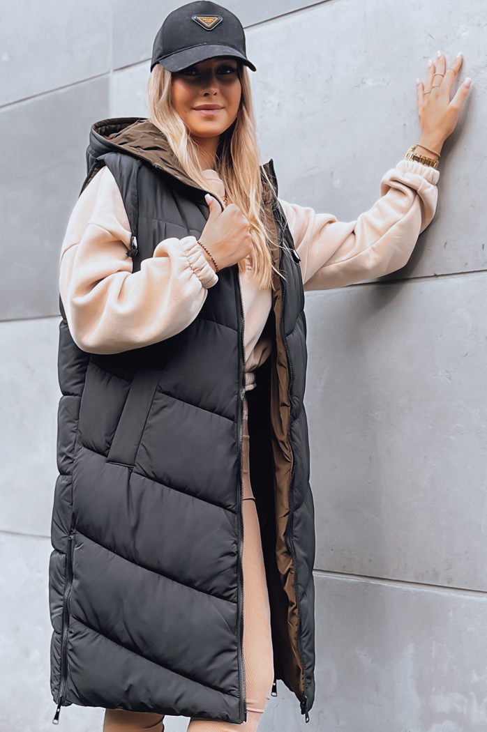 Damen Steppweste GERIAT Farbe Schwarz DSTREET TY3838