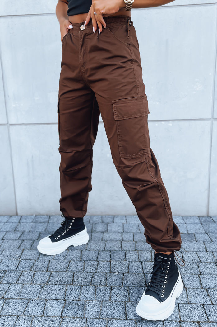 Damen-Fallschirmhose ADVENTURE braun UY1638