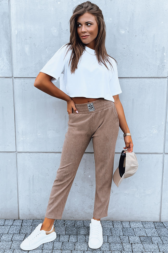 Damen Jogginghose MOONLIGHT Farbe Camel DSTREET UY1642