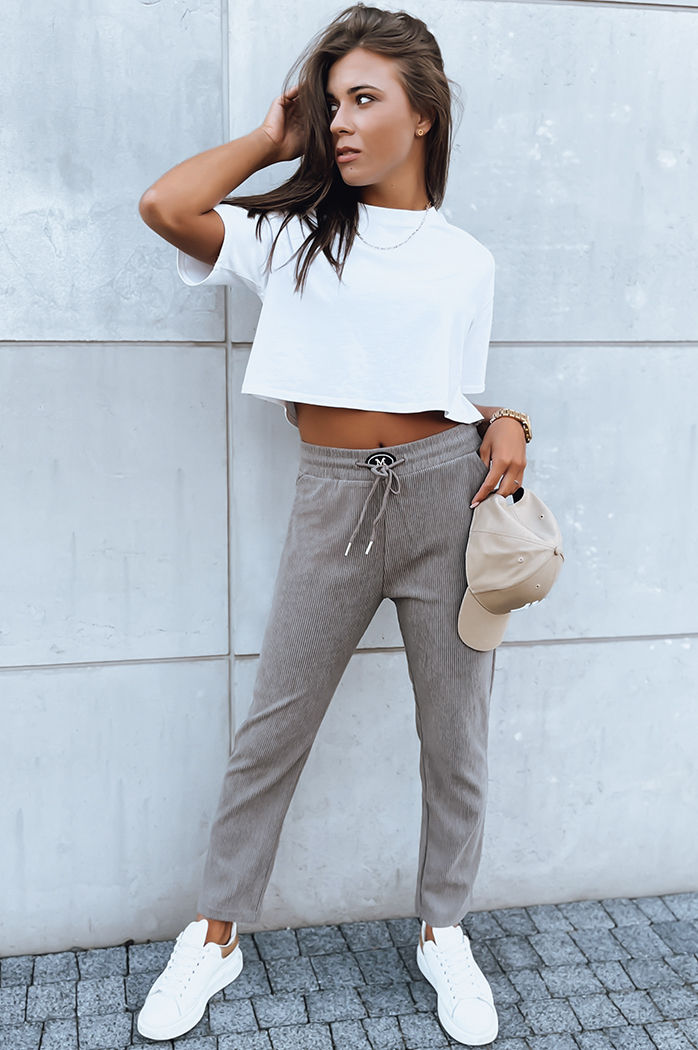 Damen Jogginghose STARLUXE Farbe Dunkelbeige DSTREET UY1648