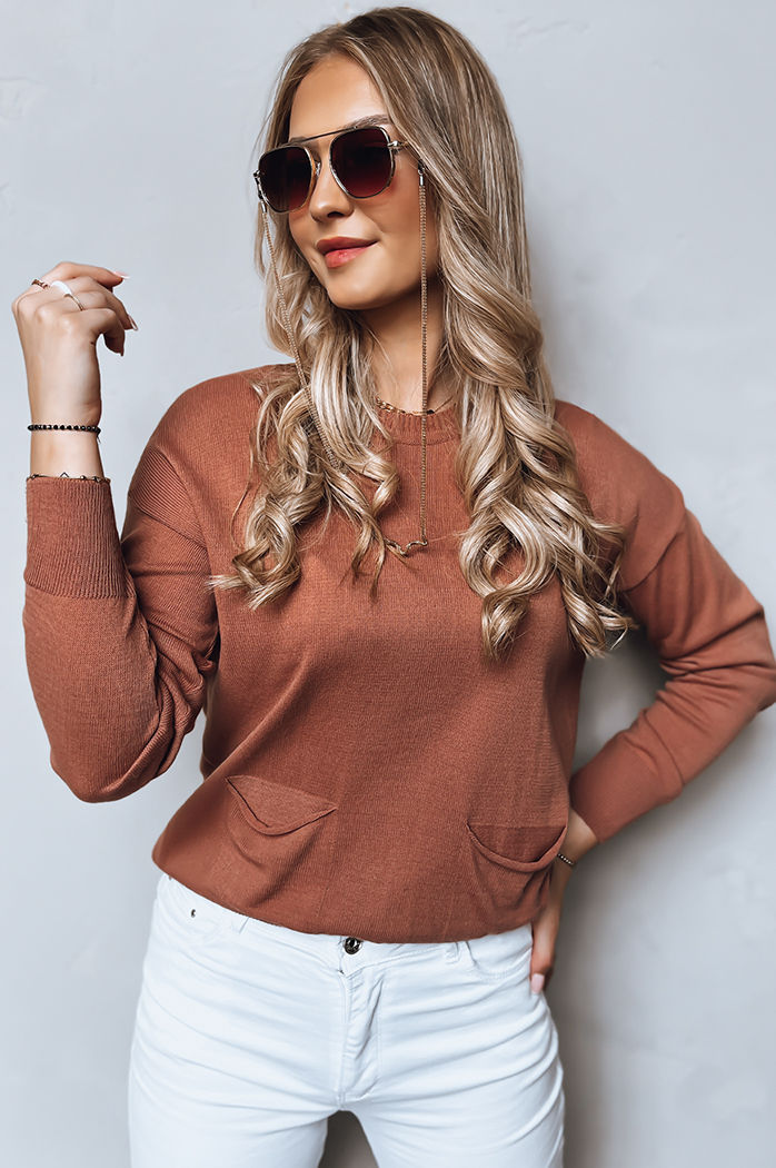 Damen Lange Pullover MOLLY Farbe Rosa DSTREET MY2163