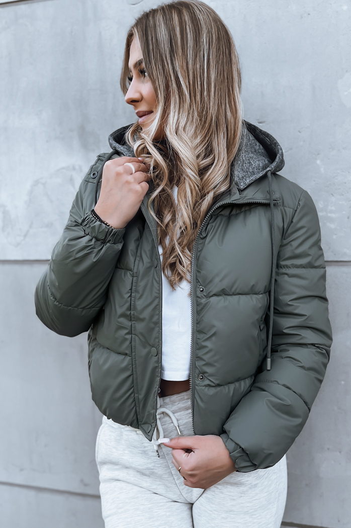 Damen Steppjacke KHALEESI Farbe Dunkelgrau DSTREET TY3875