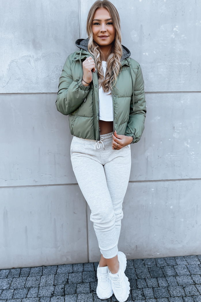 Damen Steppjacke KHALEESI Farbe Grün DSTREET TY3876
