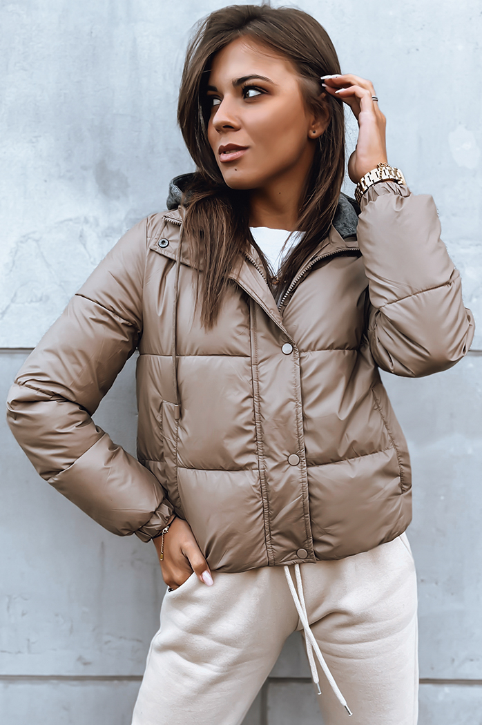 Damen Steppjacke KHALEESI Farbe Camel DSTREET TY3878