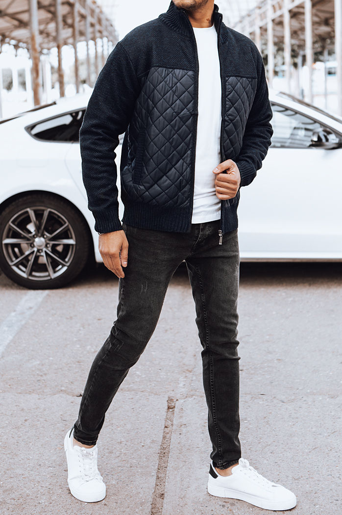 Herren Steppjacke Farbe Dunkelblau DSTREET TX4576
