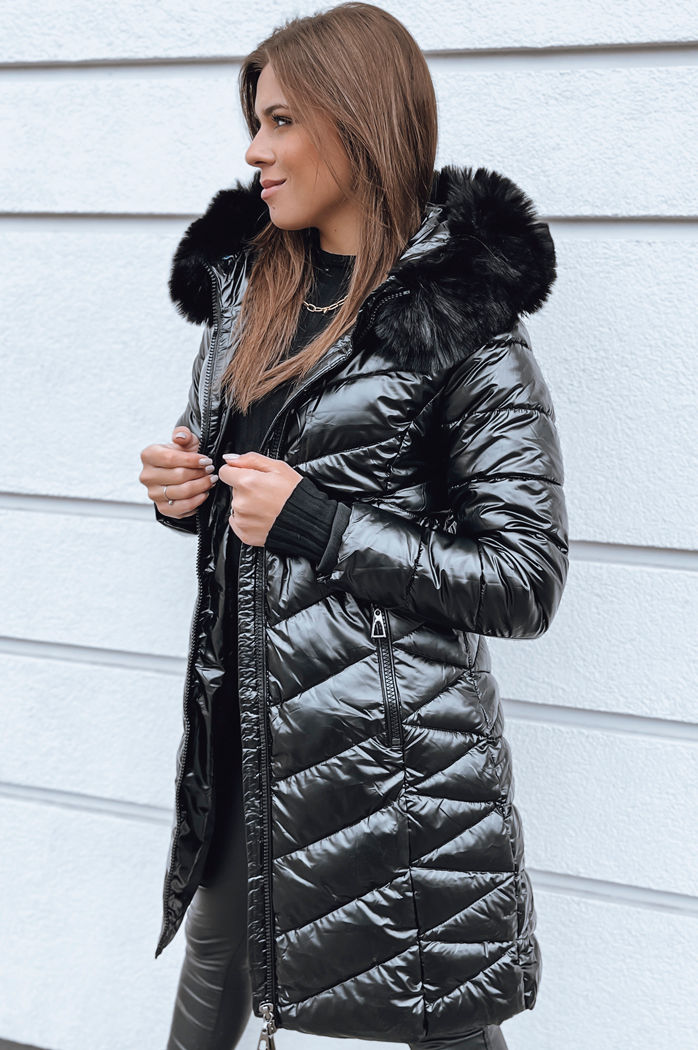 Damen Winterjacke BELLATRIX Farbe Schwarz DSTREET TY3981