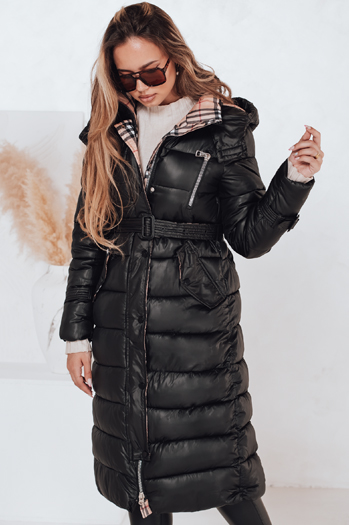 Damen Wintermantel SPRUCE Farbe Schwarz DSTREET TY4001