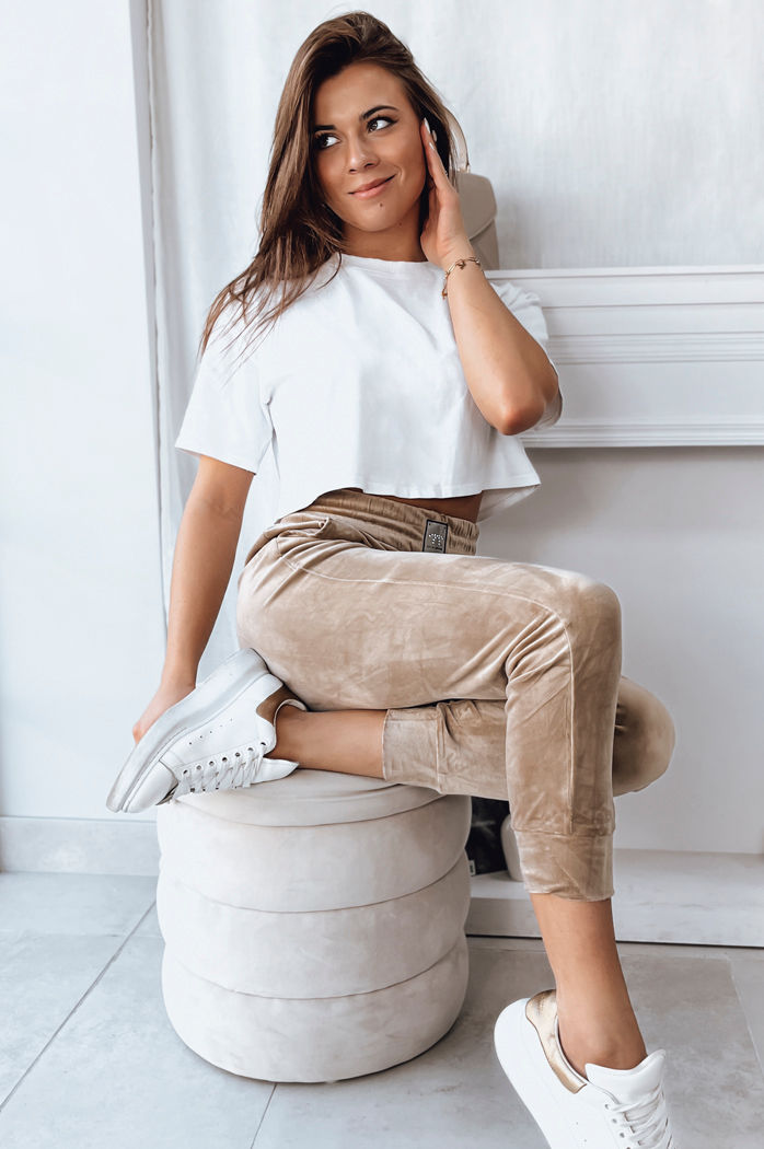Damen Jogginghose FRAGILE  Farbe Khaki DSTREET UY1757