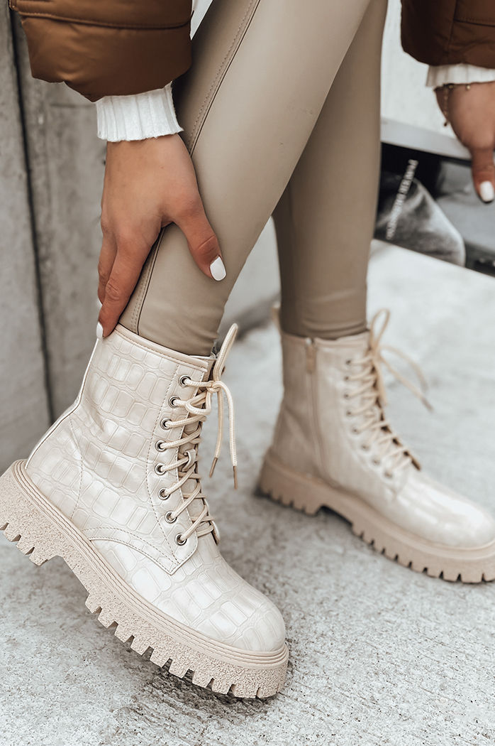 Damenstiefel TENTIS Farbe Beige DSTREET ZY0439