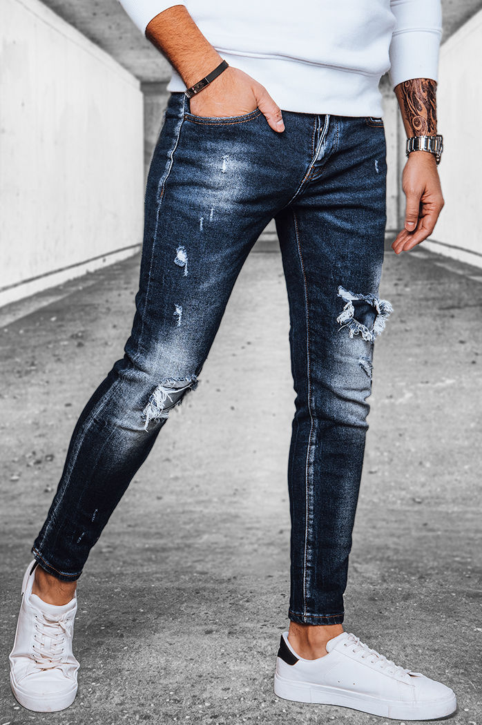 Herren Jeanshosen Farbe Blau DSTREET UX4092