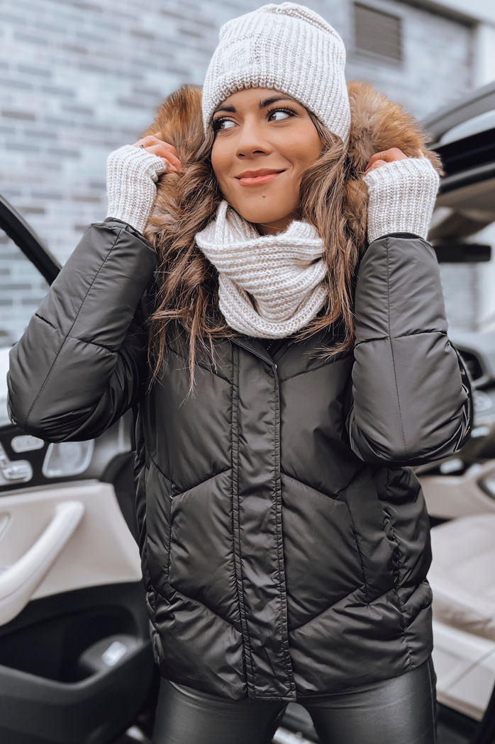 Damen Winterjacke WAYWARD Farbe Schwarz DSTREET TY4082