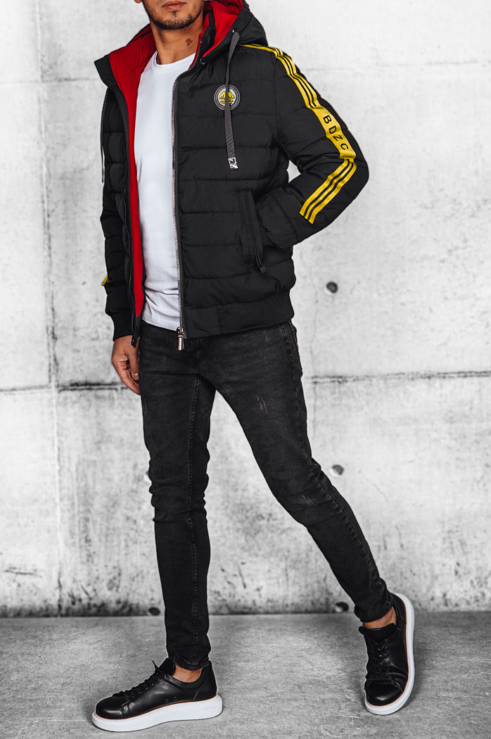 Herren Steppjacke Farbe Schwarz DSTREET TX4649