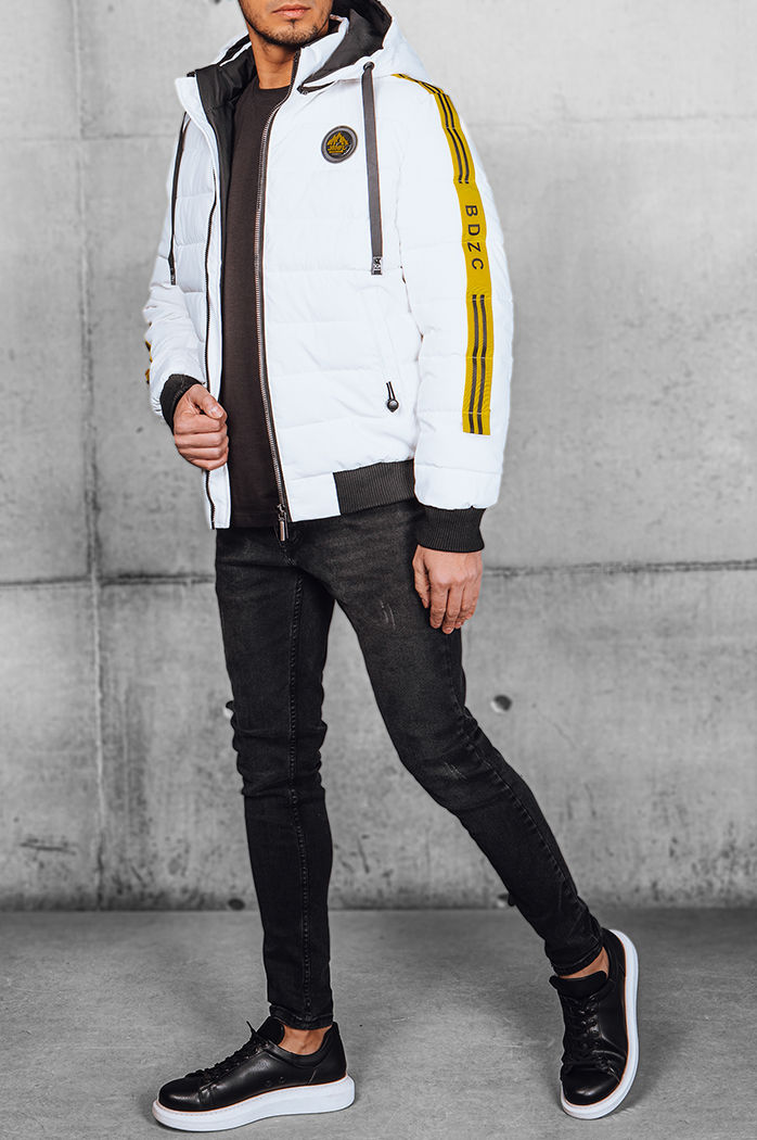 Herren Steppjacke Farbe Weiß DSTREET TX4652