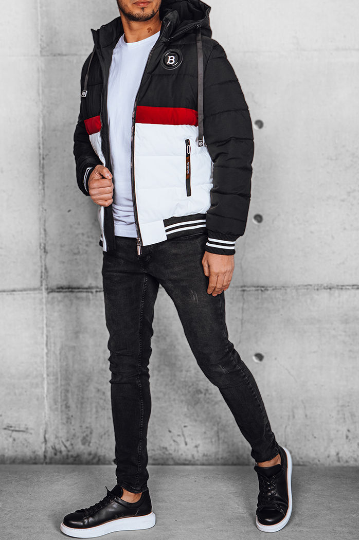 Herren Steppjacke Farbe Schwarz DSTREET TX4655