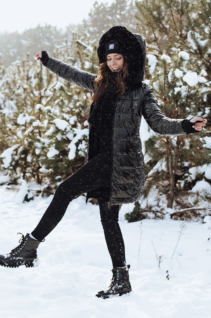 Damen Winterjacke ODYSSEY Farbe Schwarz DSTREET TY4083z
