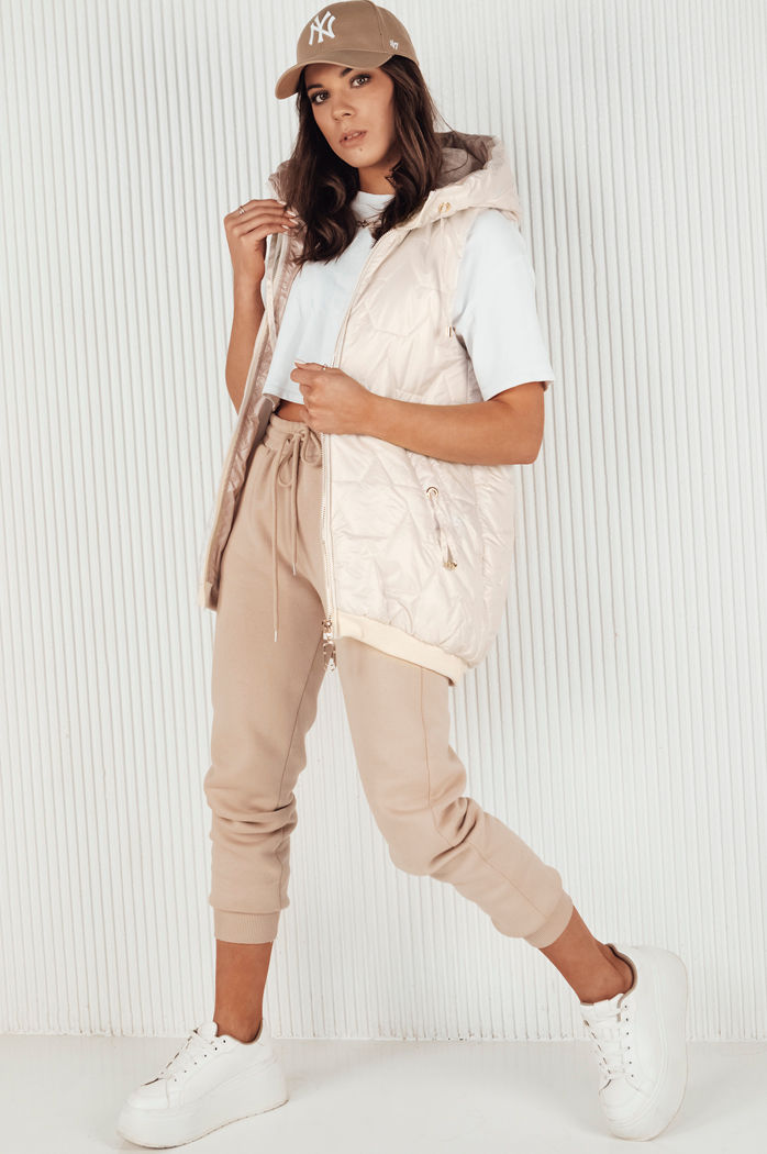 Damen Steppweste COLINE weiß Dstreet TY4114