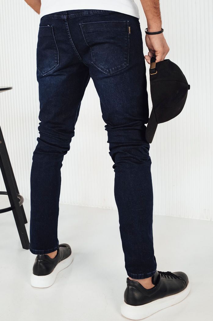 Herren Jeanshosen Farbe Dunkelblau DSTREET UX4142