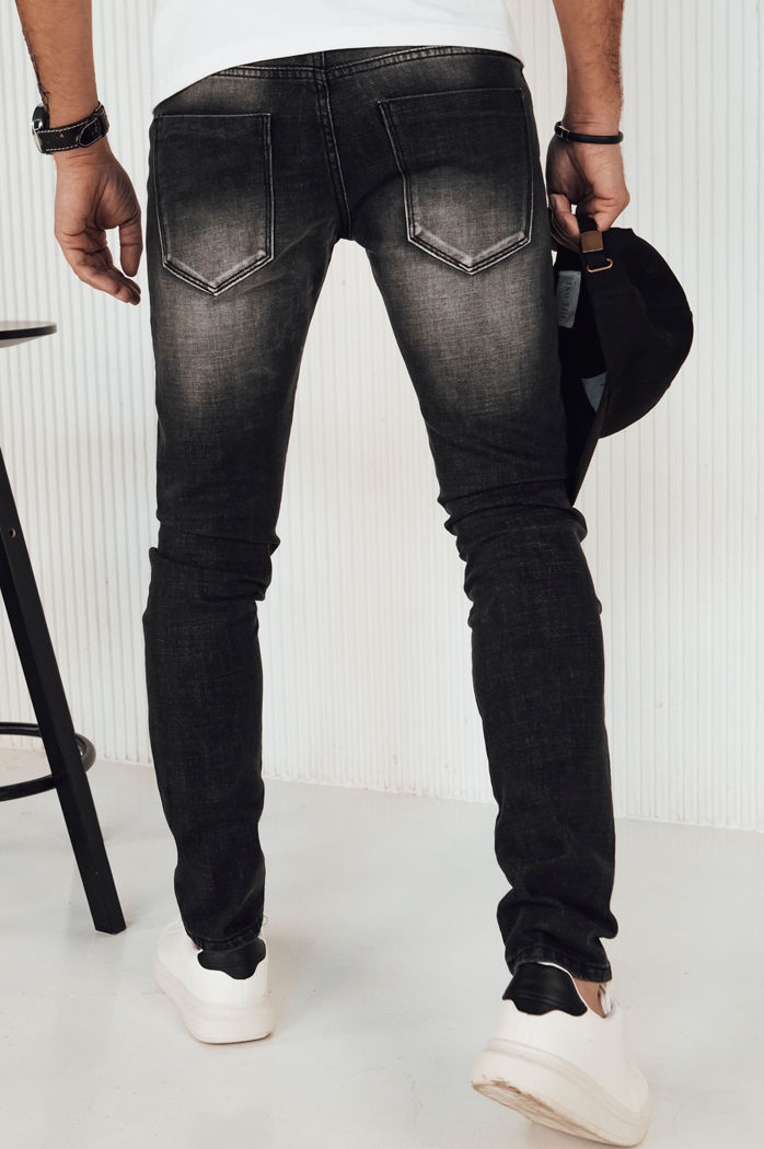 Herren Jeanshosen Farbe Dunkelgrau DSTREET UX4151