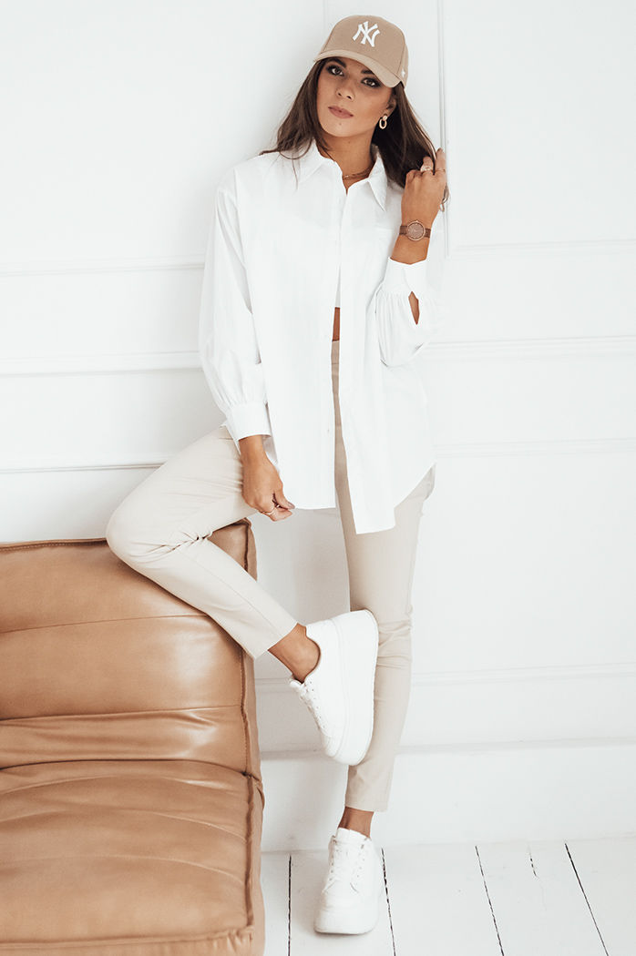 Damenshirt KLARA weiß Dstreet DY0381