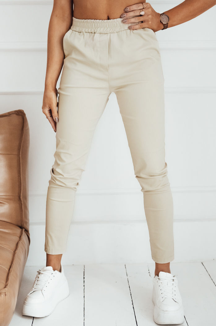 Damen Casual Hose MADELINE Farbe Beige DSTREET UY1854