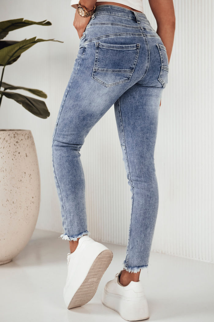 Damen Jeans mit hoher Taille GINA Farbe Blau DSTREET UY1860