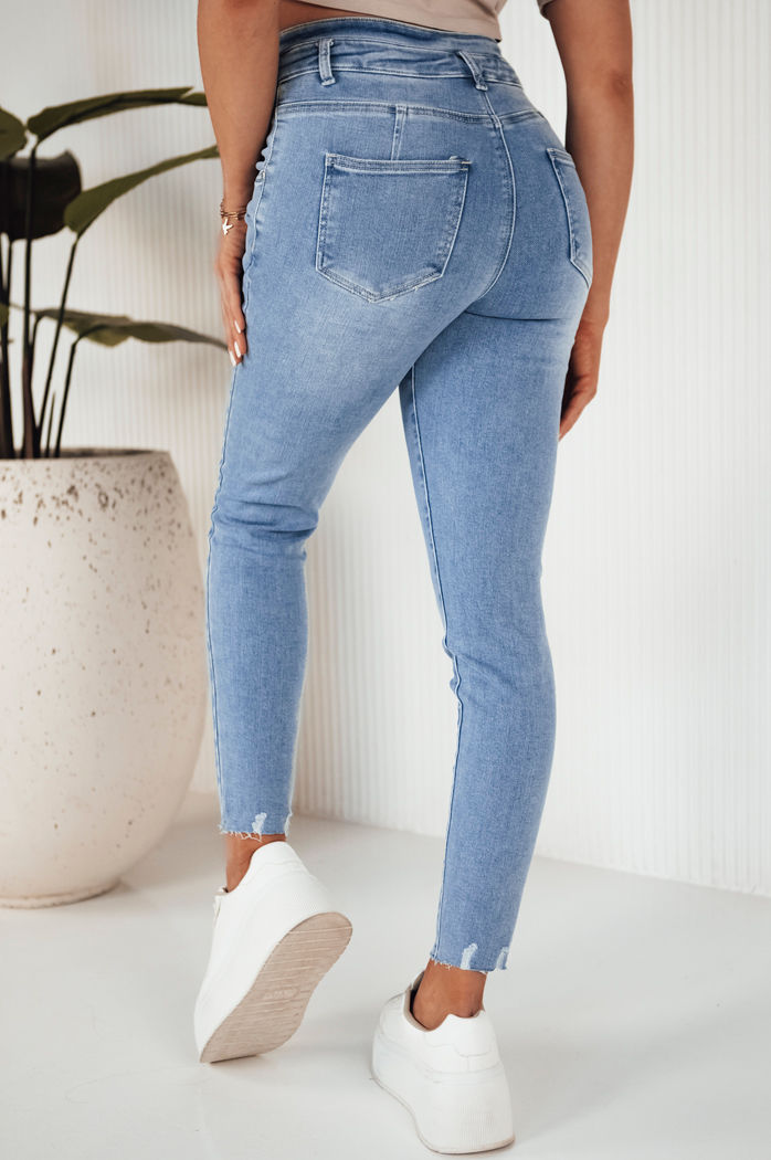 Damen Jeans mit hoher Taille MARIE Farbe Blau DSTREET UY1867