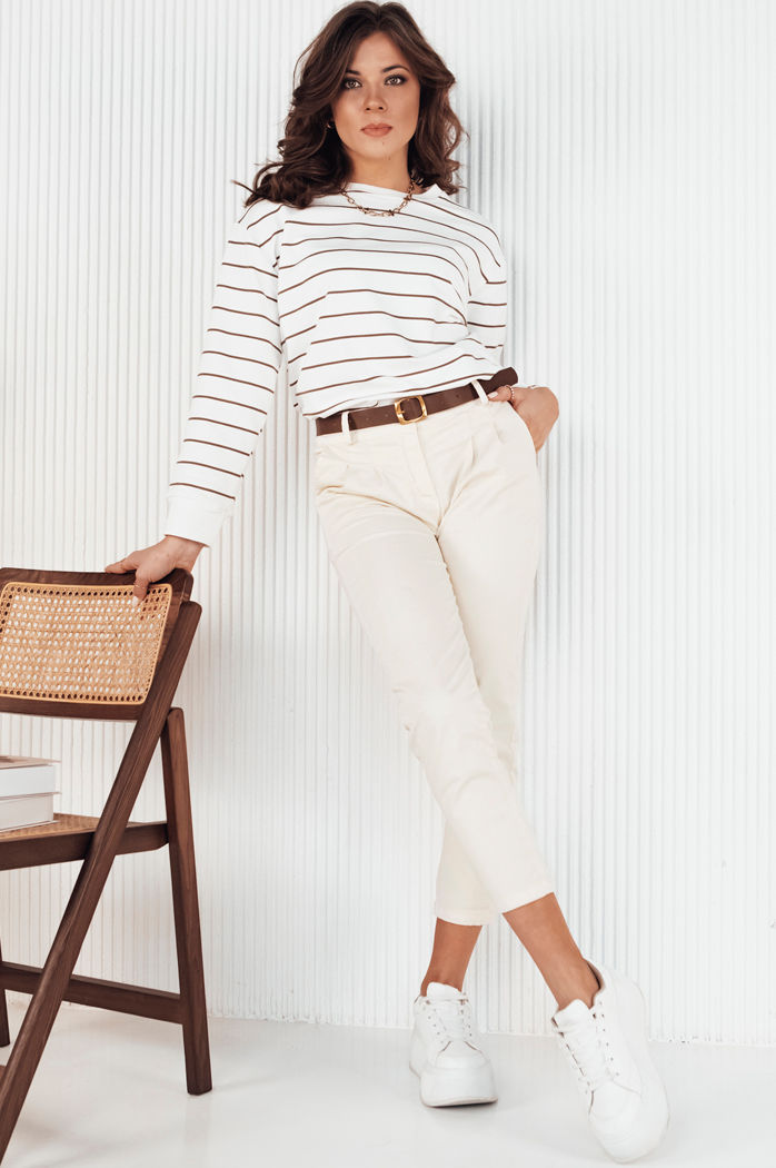 Damen Casual Hose CHITRAS Farbe Ecru DSTREET UY1884