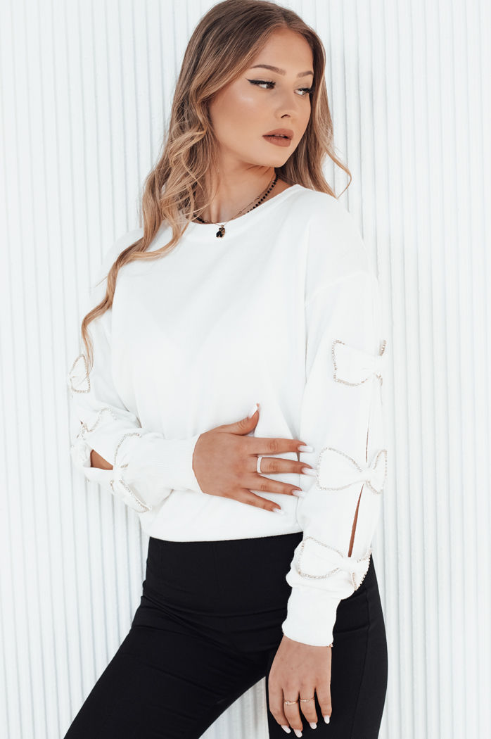 Damen Lange Pullover RILON Farbe Weiß DSTREET MY2298