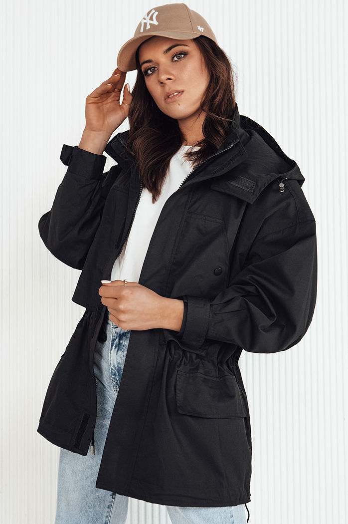 Damen Parka MINESSA Farbe Schwarz DSTREET TY4156