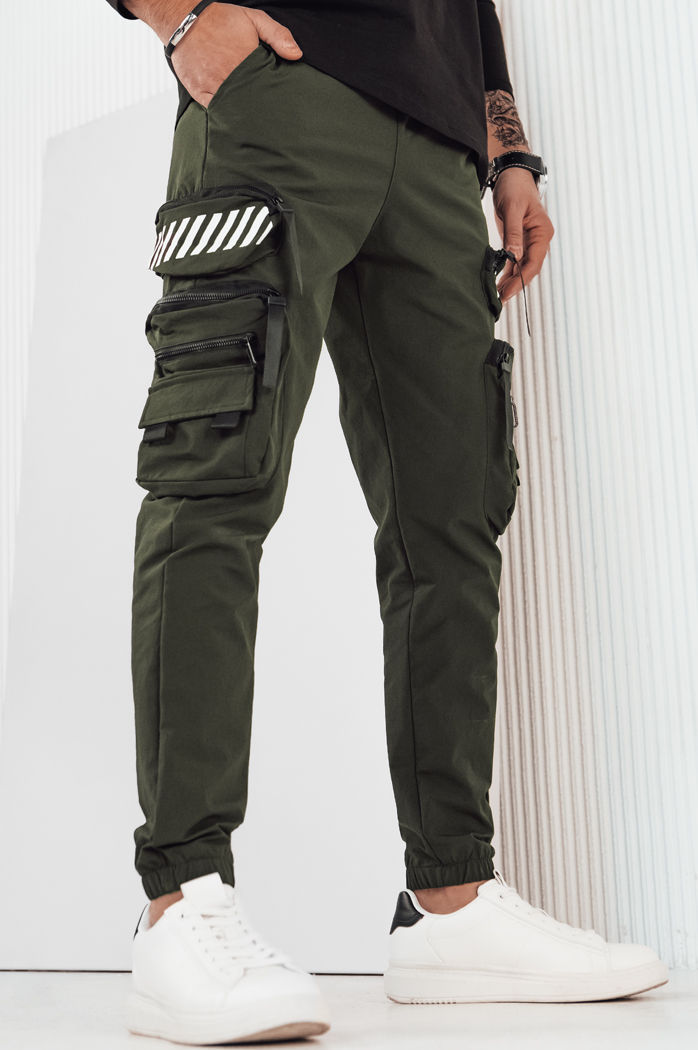 Herren Cargohosen Farbe Grün DSTREET UX4160