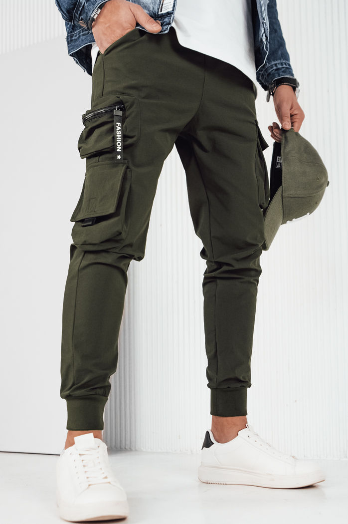 Herren Cargohosen Farbe Grün DSTREET UX4162