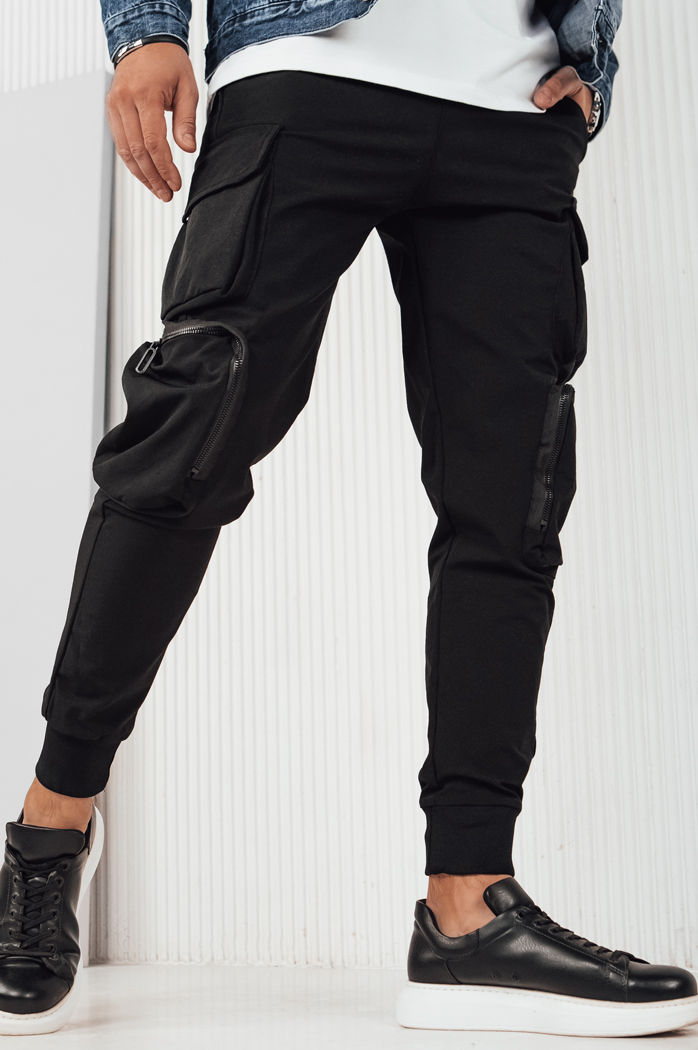Herren Cargohosen Farbe Schwarz DSTREET UX4164