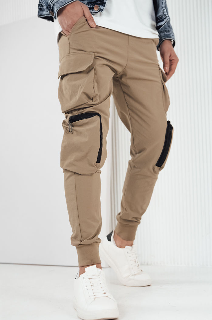 Herren Cargohosen Farbe Beige DSTREET UX4166