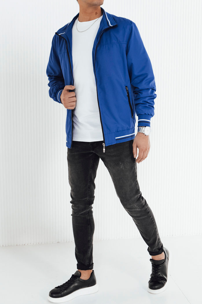 Herren Übergangsjacke Farbe Blau DSTREET TX4677