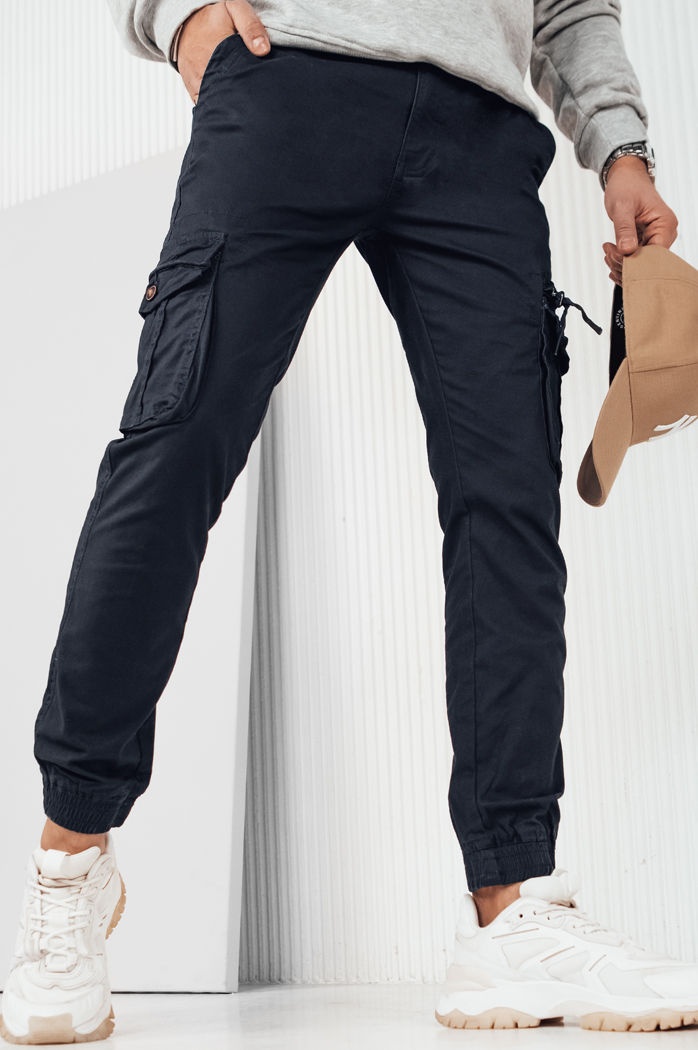 Herren Cargohosen Farbe Dunkelblau DSTREET UX4181