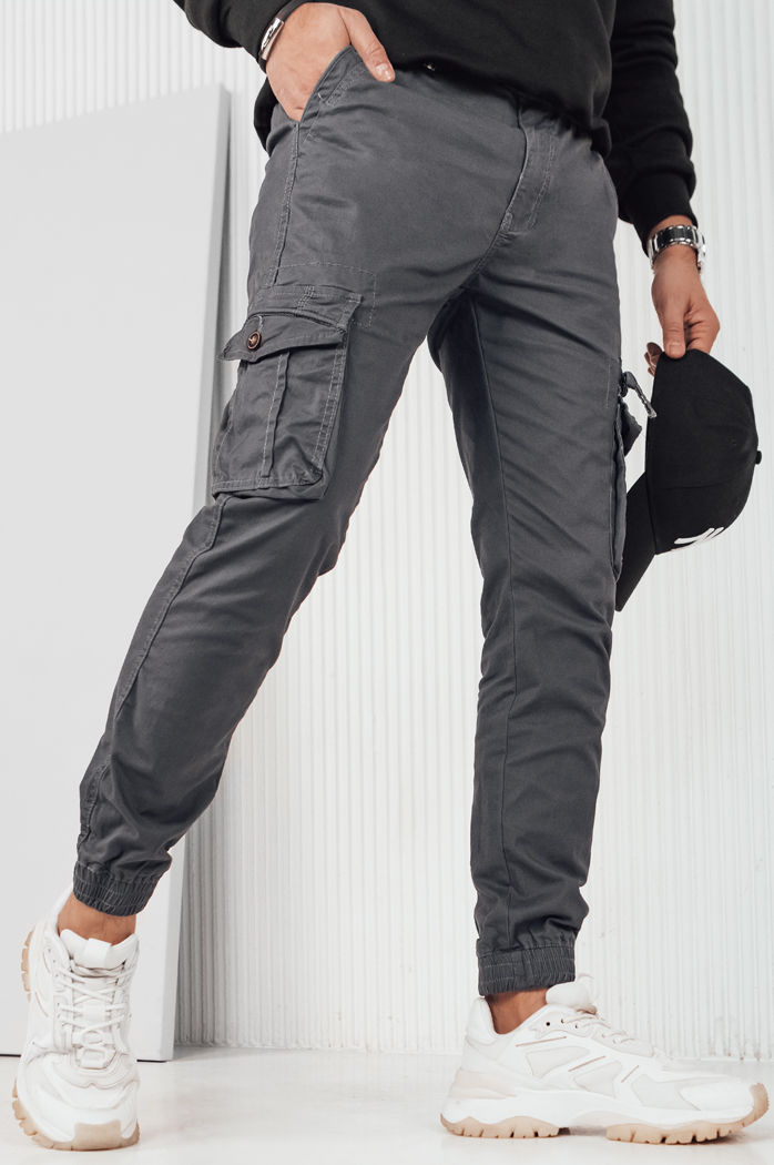 Herren Cargohosen Farbe Grau DSTREET UX4183
