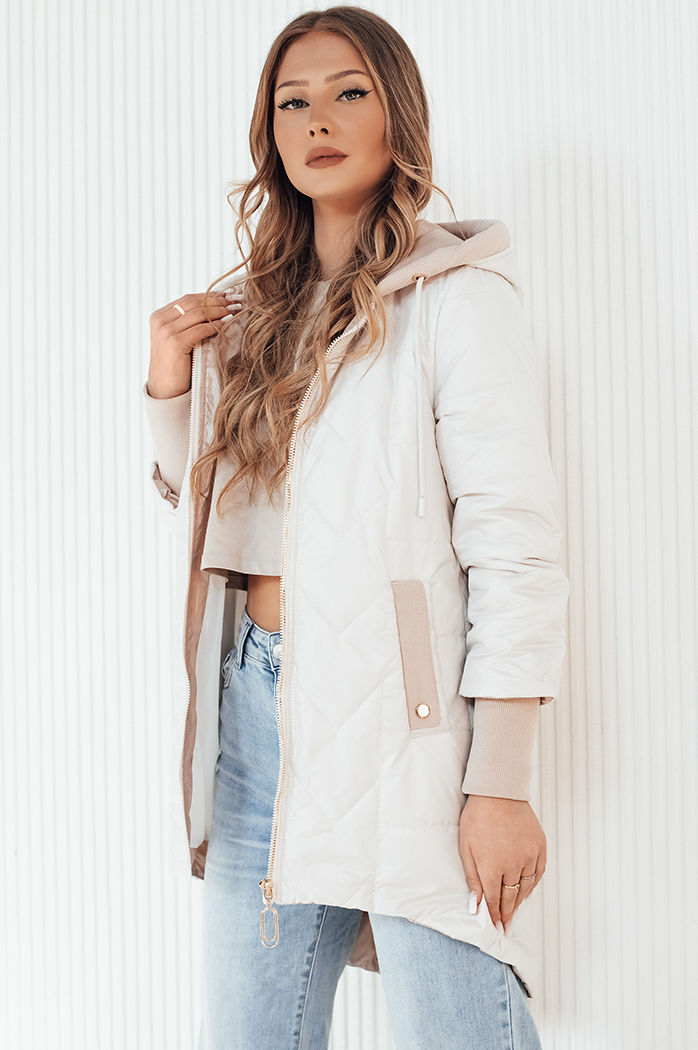 Damen Steppjacke FLONSA Farbe Weiß DSTREET TY4169