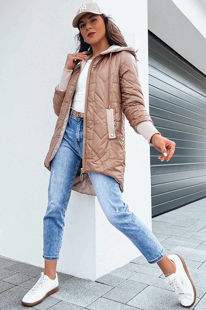 Damen Steppjacke FLONSA gold Dstreet TY4171