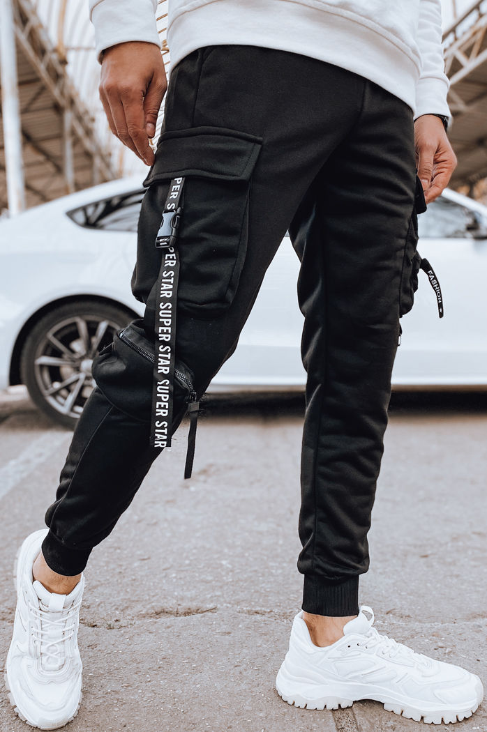 Herren Cargohosen Farbe Schwarz DSTREET UX4203