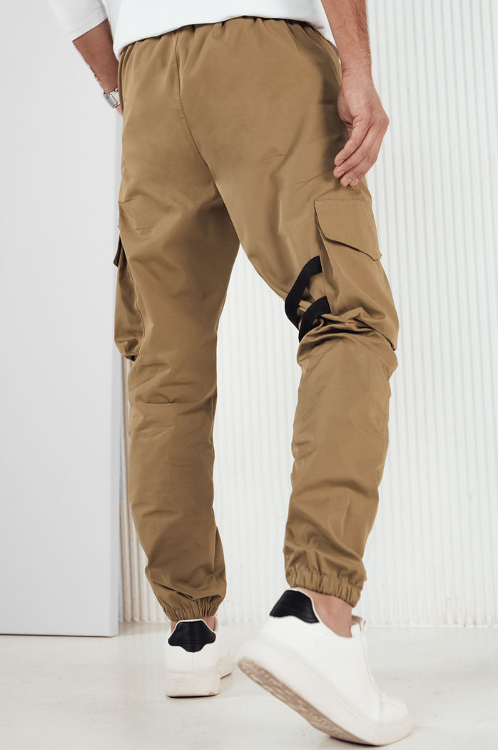 Herren Cargohosen Farbe Khaki DSTREET UX4206