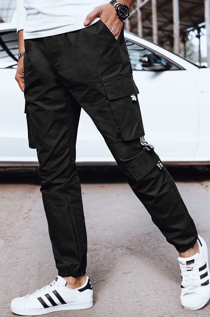 Herren Cargohosen Farbe Schwarz DSTREET UX4209