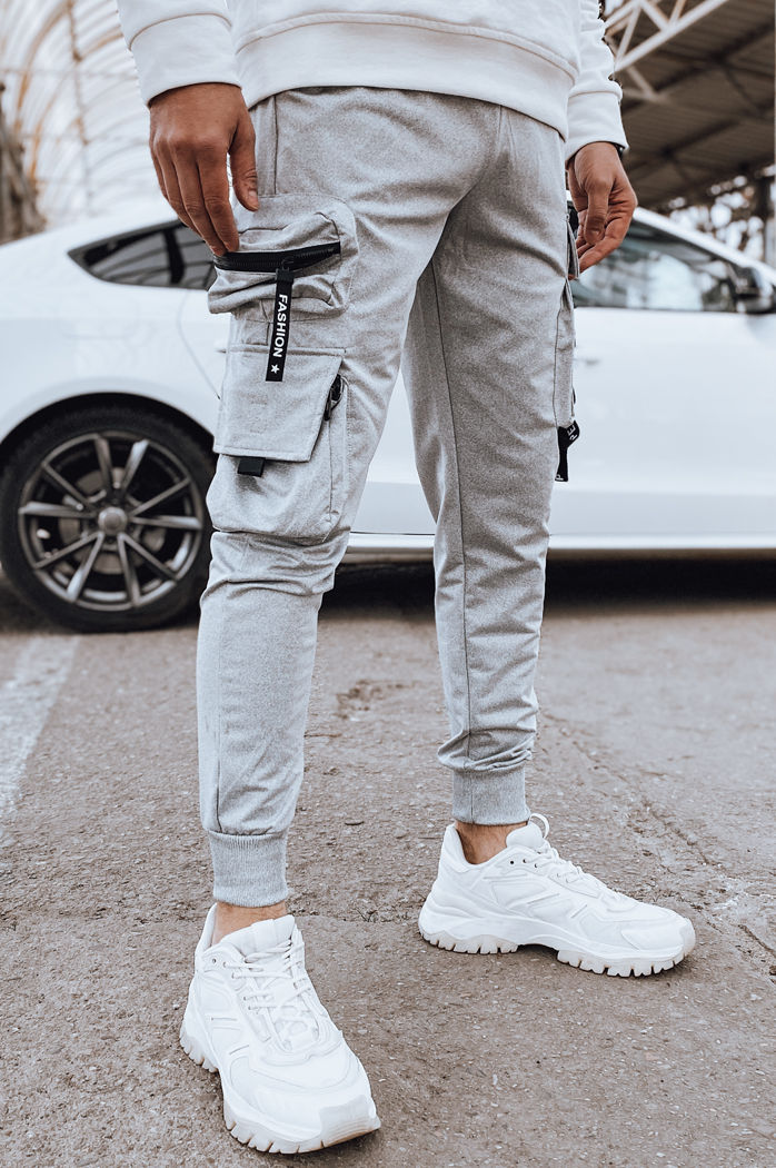 Herren Cargohosen Farbe Grau DSTREET UX4215