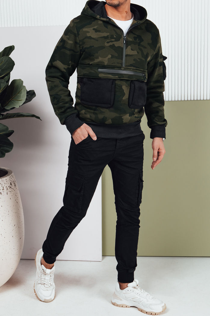 Herren Kapuzenpullover Farbe Camo DSTREET BX5654