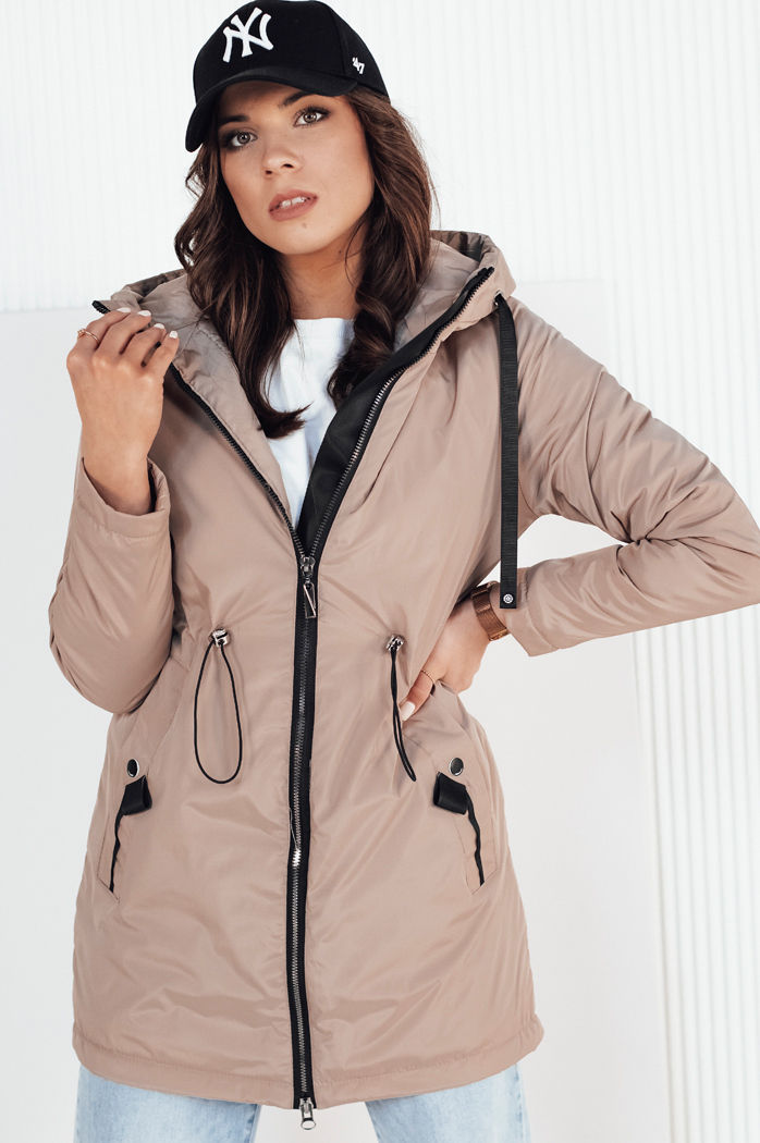 Damen Parka Jacke GROLIN khaki Dstreet TY4173