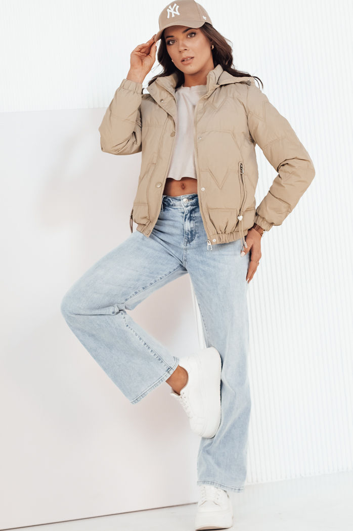 Damen Steppjacke ZERNI Farbe Khaki DSTREET TY4177
