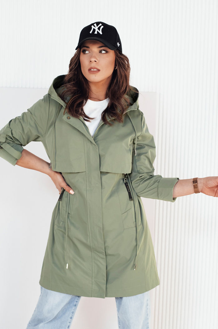 Damen Parka TILSON Farbe Grün DSTREET TY4181