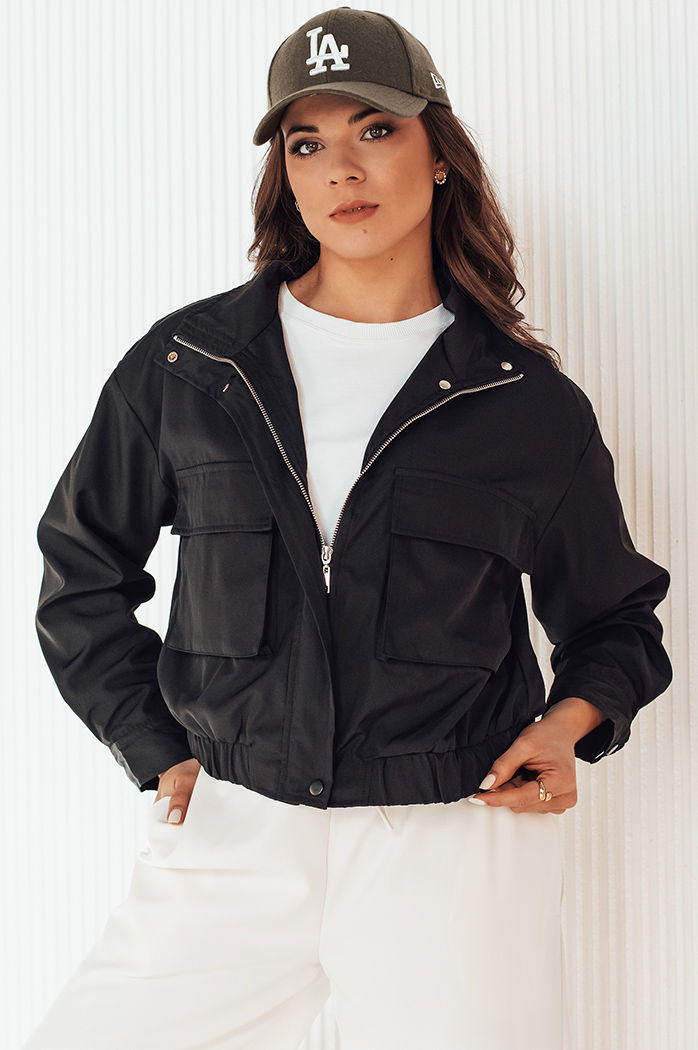 Damen Übergangsjacke ISTAN schwarz Dstreet TY4185