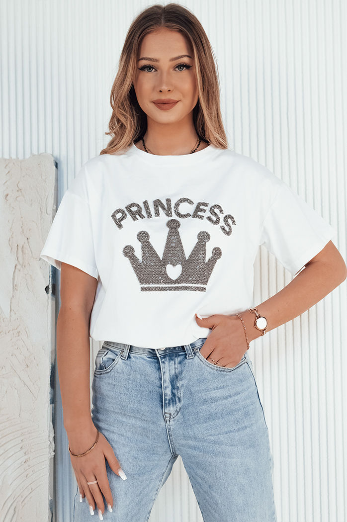 Damen T-shirt PRINCY weiß Dstreet RY2390