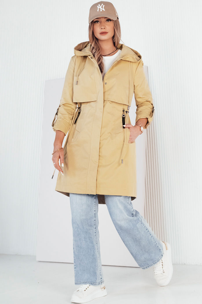 Damen Parka TILSON Farbe Gelb DSTREET TY4193