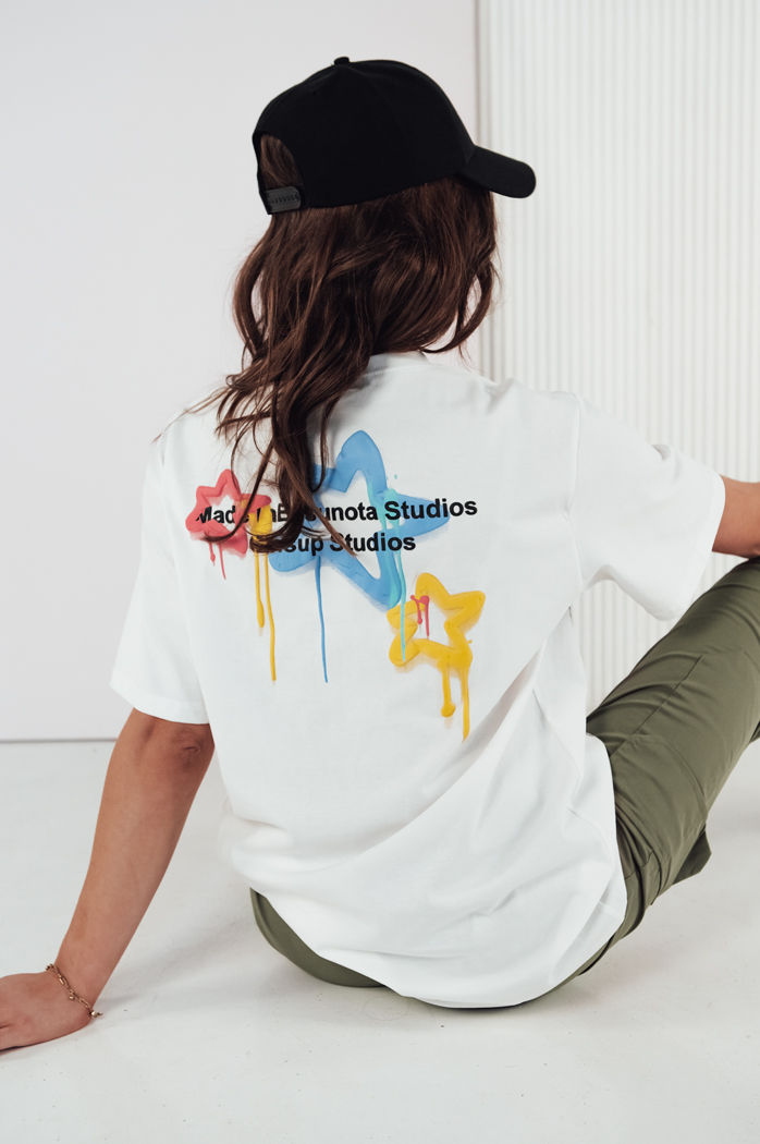 Damen-T-Shirt STRELLO weiß Dstreet RY2402